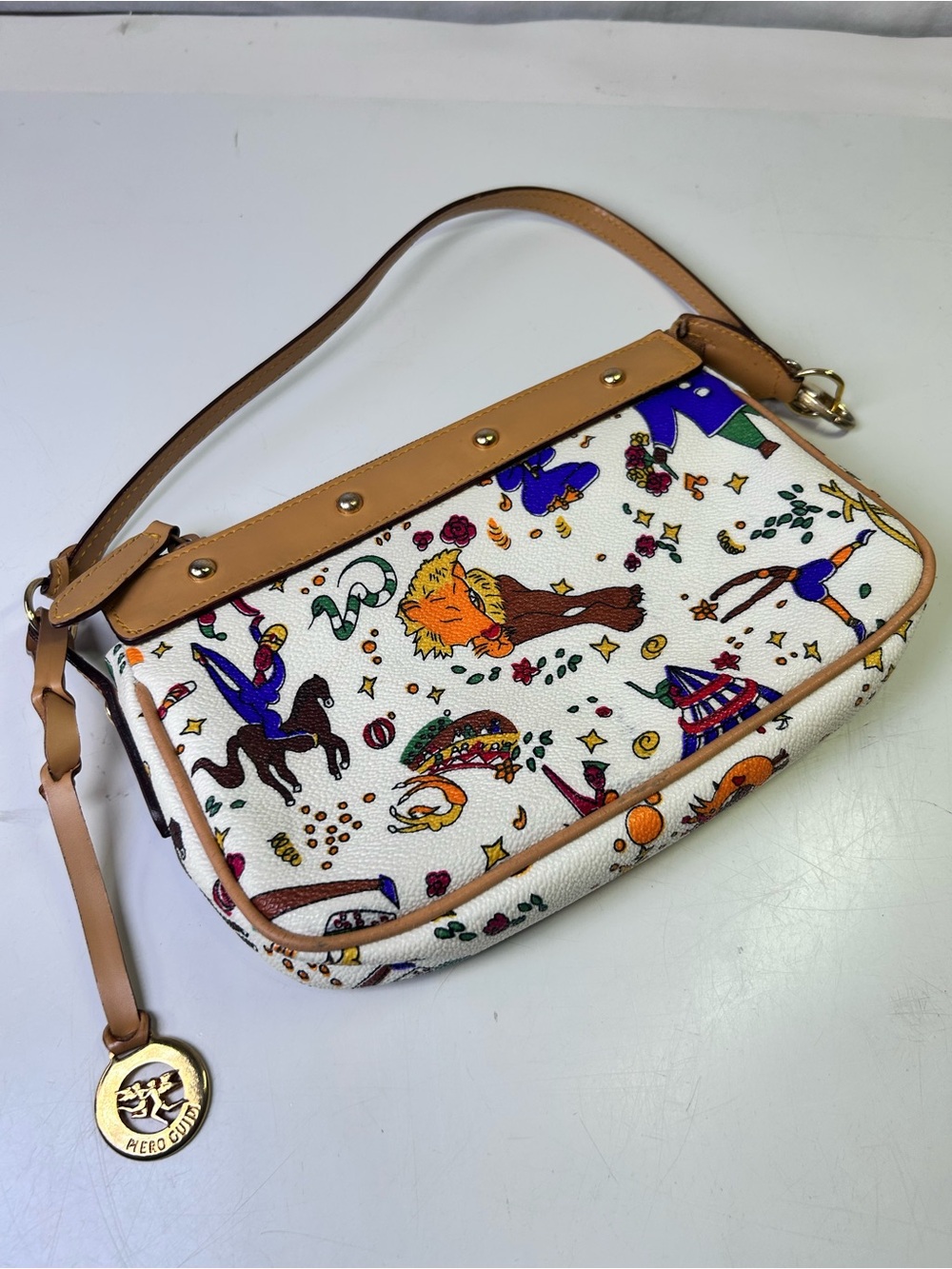 Piero Guidi Magic Circus Shoulder Bag Italian Designer - Picture 5 of 15